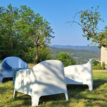 La Cuccia Del Sole Panoramische Met Zwembad Διαμέρισμα