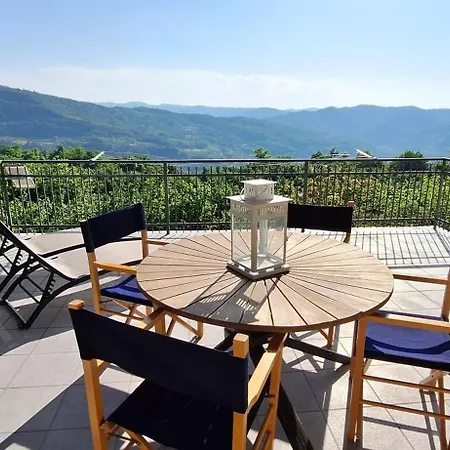 La Cuccia Del Sole Panoramische Met Zwembad Διαμέρισμα *