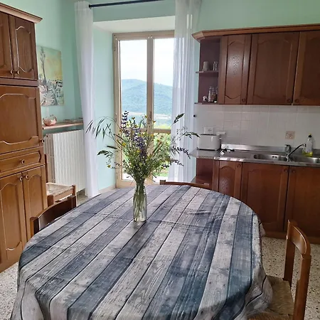La Cuccia Del Sole Panoramische Met Zwembad Appartement