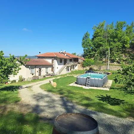 La Cuccia Del Sole Panoramische Met Zwembad * Cortemilia