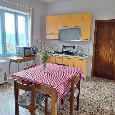 La Cuccia Del Sole Panoramische Met Zwembad Appartement *